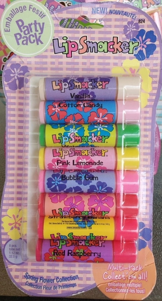 Extremely RARE Lip smacker spring flower collectio